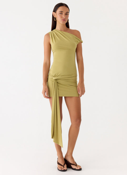 Vestido Corto Zander - Verde Oliva