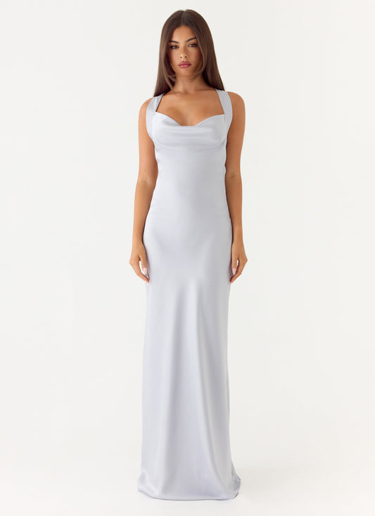 Maxi Dress Zandie - Misty Blue