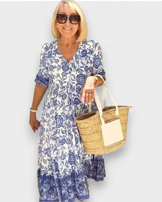 Violeta - Vestido de Verão Elegante e Leve