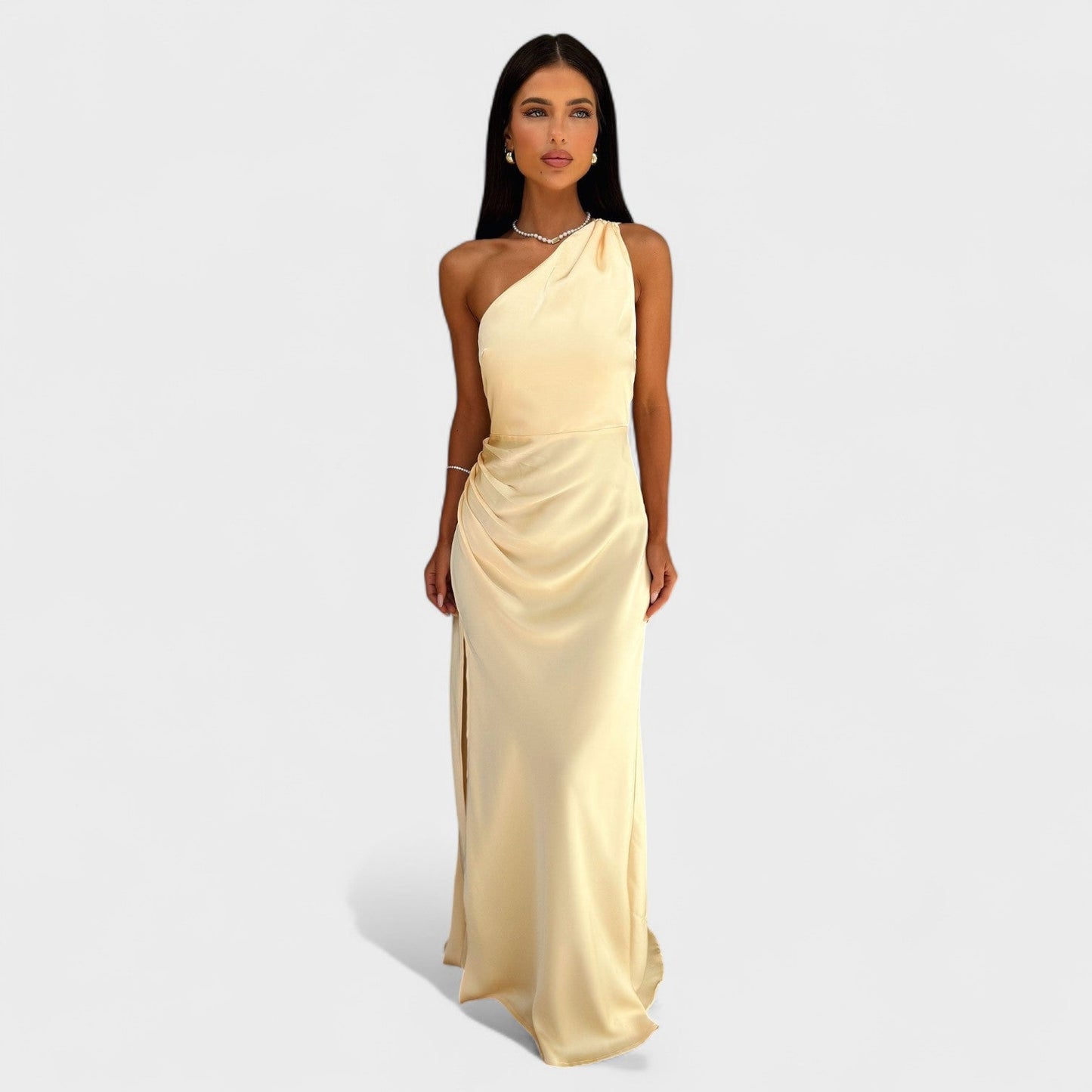 Aurélia - Vestido Maxi de Satén