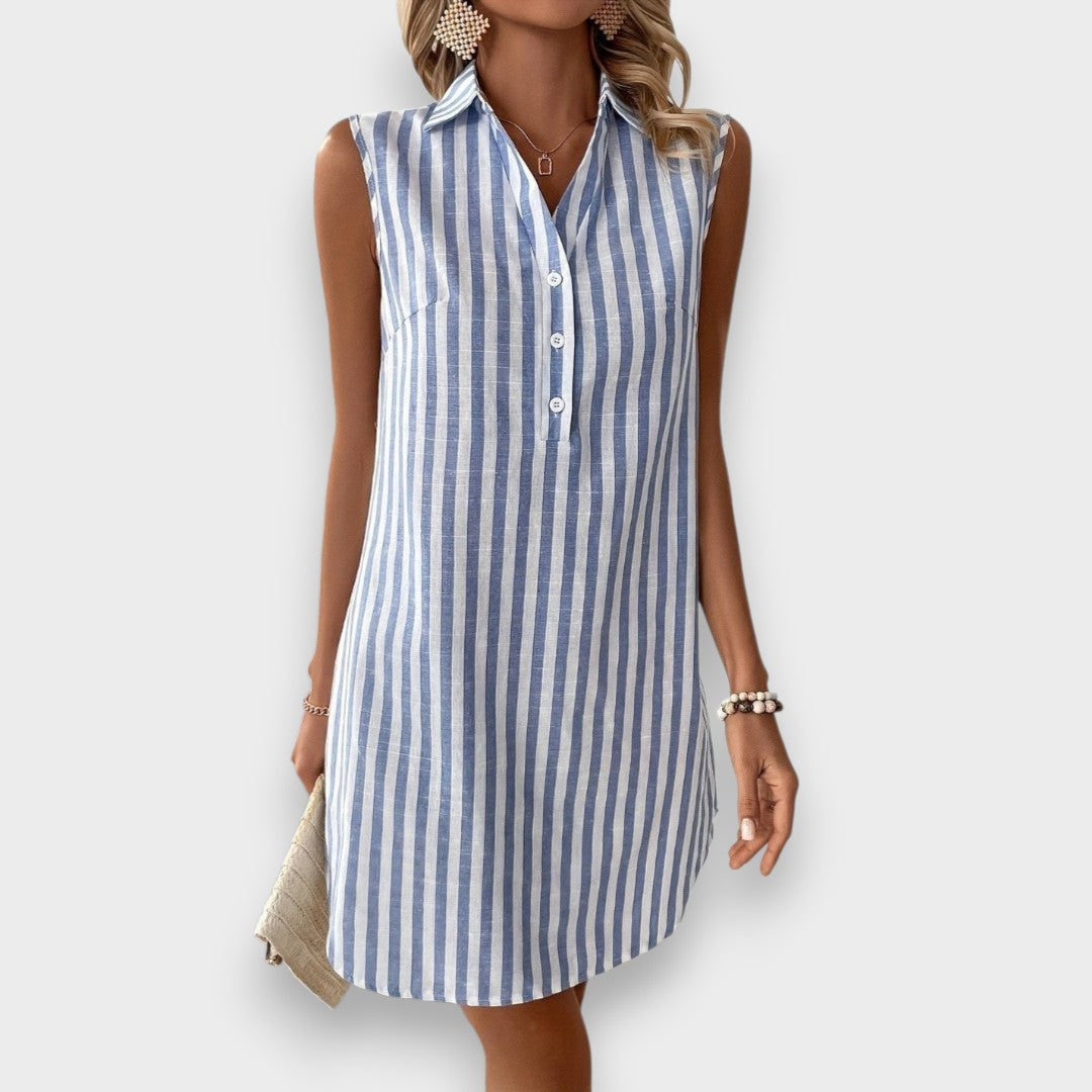 Lúcia - Camisa Vestido Listrado