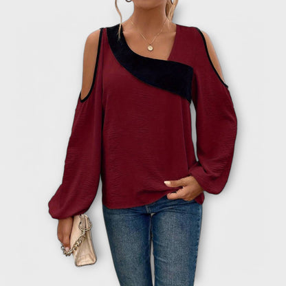 Escarlate - Blusa de Decote Quadrado