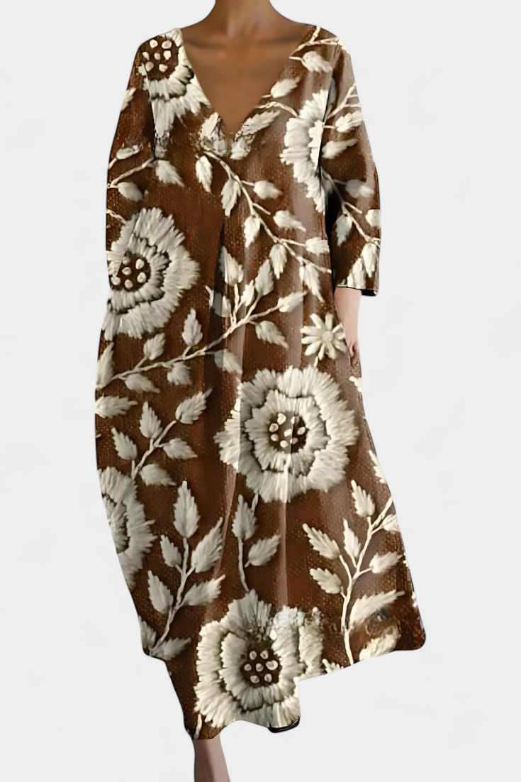 Ana - Vestido Leve com Estampa