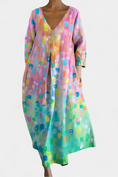 Ana - Vestido Leve com Estampa