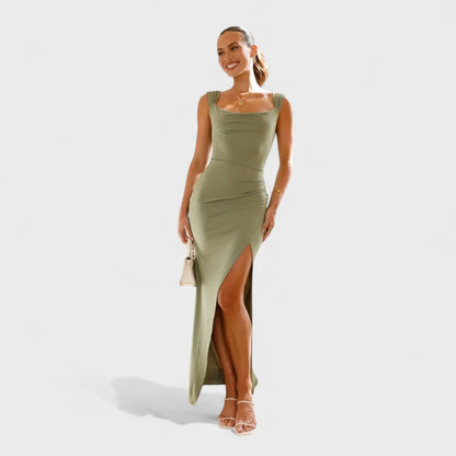 Sarela - Vestido Longo com Costas Abertas