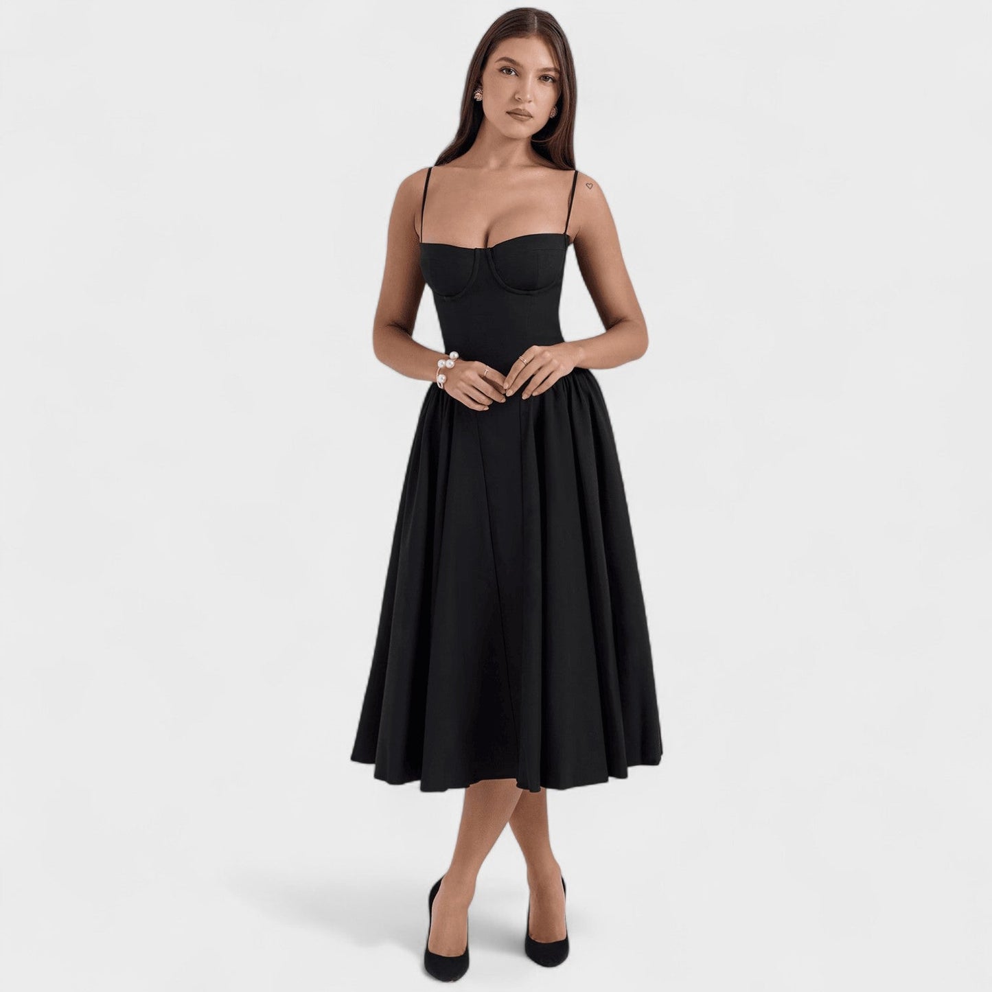 Valentina - Vestido com Corpete