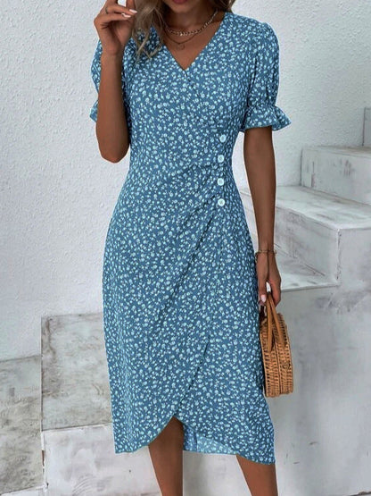 Rita - Vestido Envelope Fluido