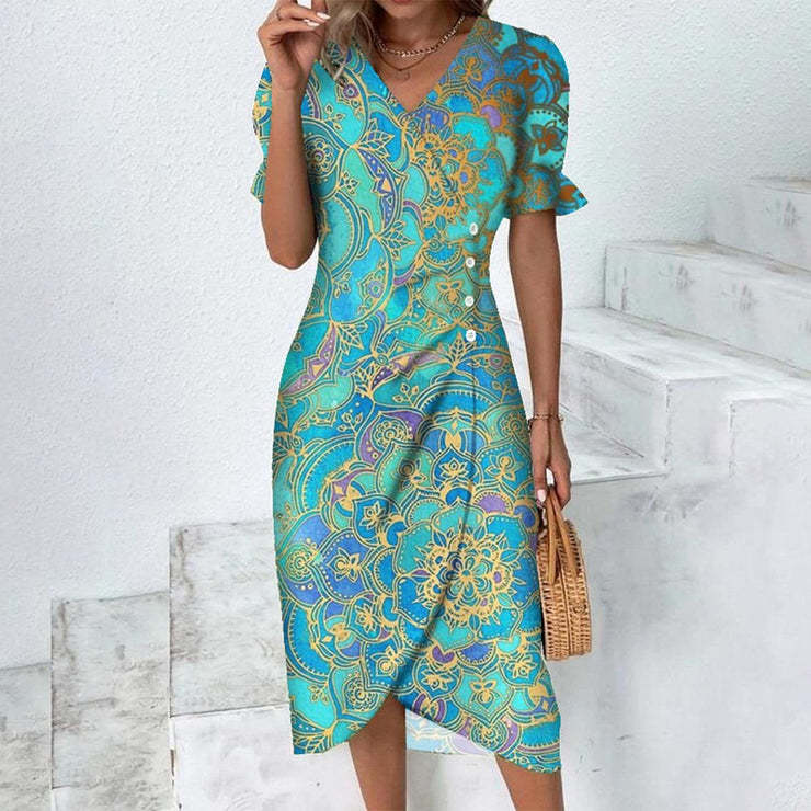 Rita - Vestido Envelope Fluido