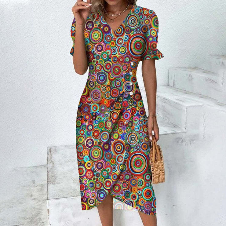 Rita - Vestido Envelope Fluido