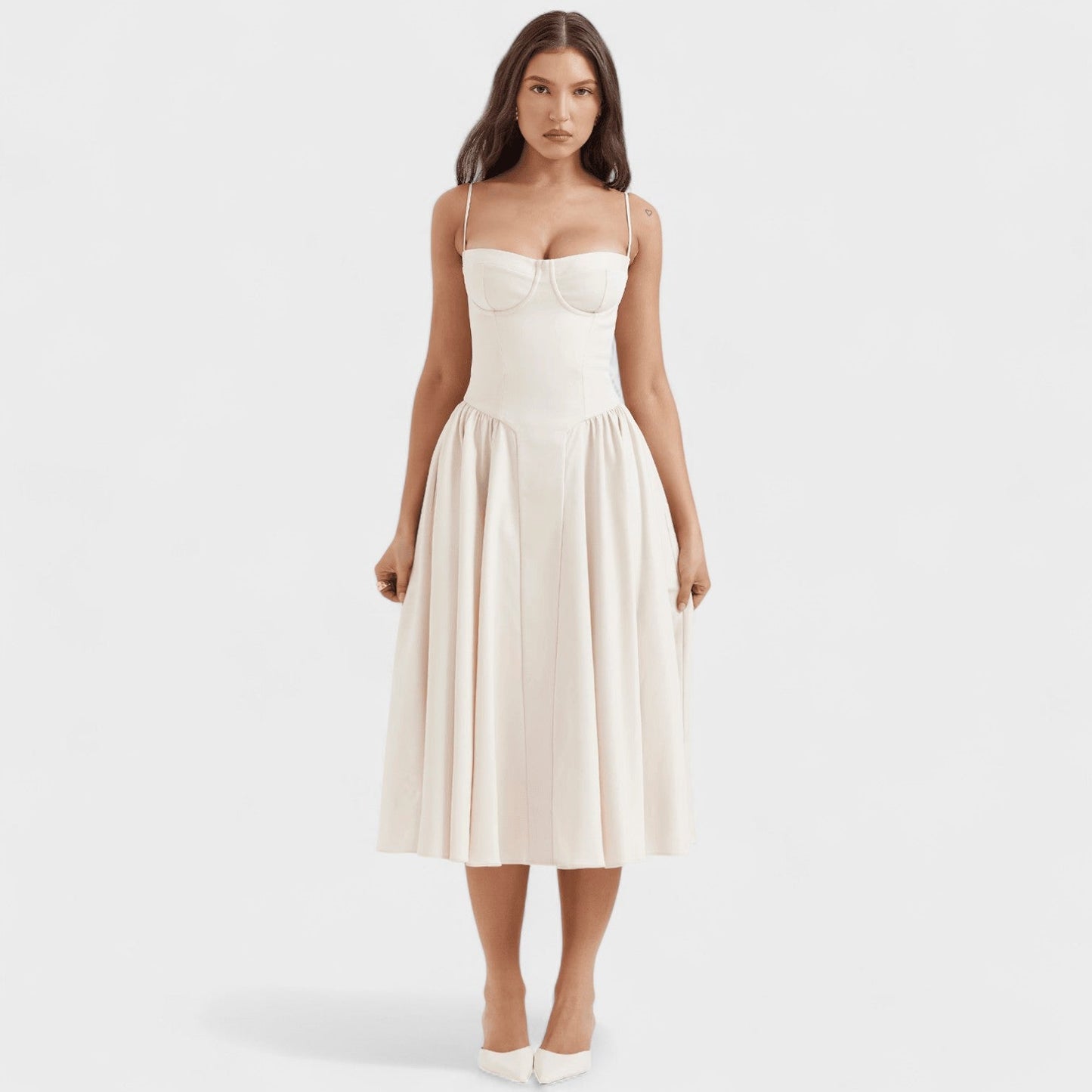 Valentina - Vestido com Corpete
