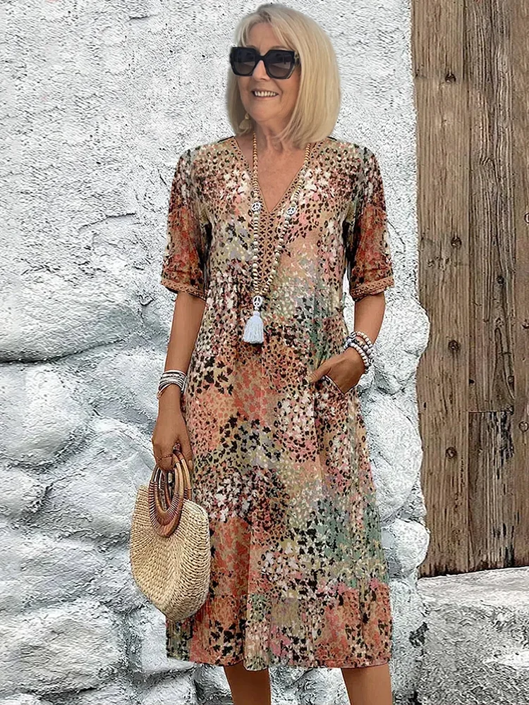 Lia - Midi Dress for Women