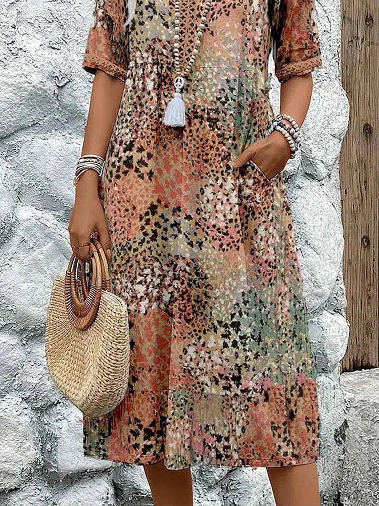 Lia - Midi Dress for Women