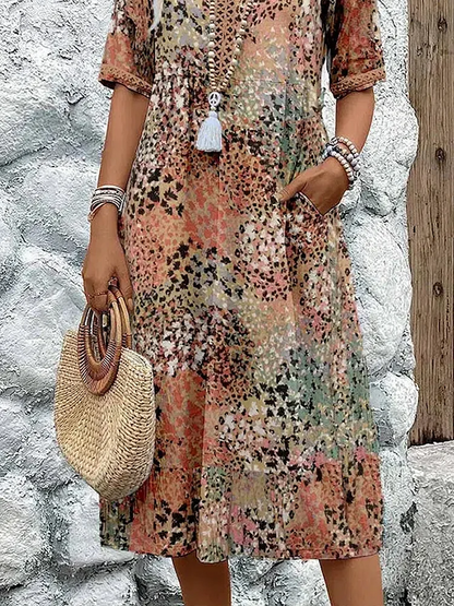 Lia - Midi Dress for Women