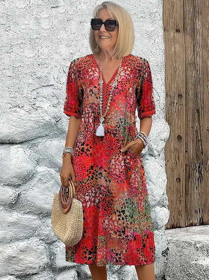 Lia - Midi Dress for Women