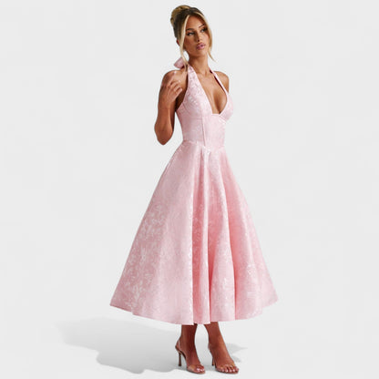 Efi - Textured Midi Dress