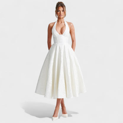 Efi - Textured Midi Dress