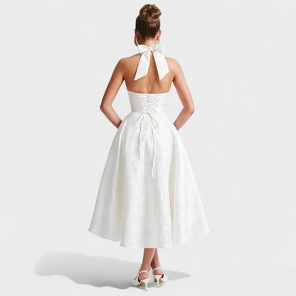 Efi - Textured Midi Dress