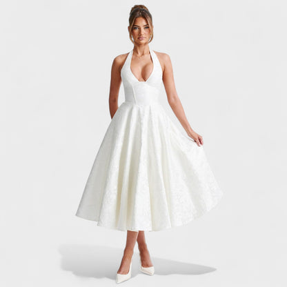 Efi - Textured Midi Dress