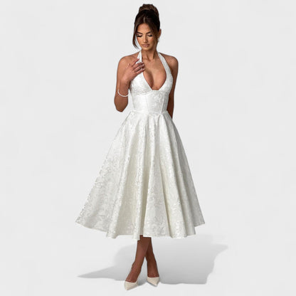 Efi - Textured Midi Dress