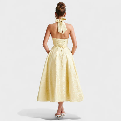 Efi - Textured Midi Dress