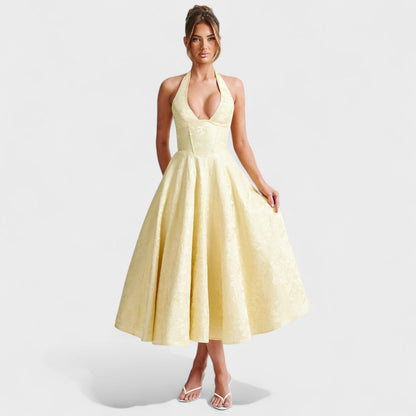 Efi - Textured Midi Dress