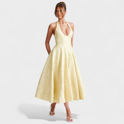 Efi - Textured Midi Dress