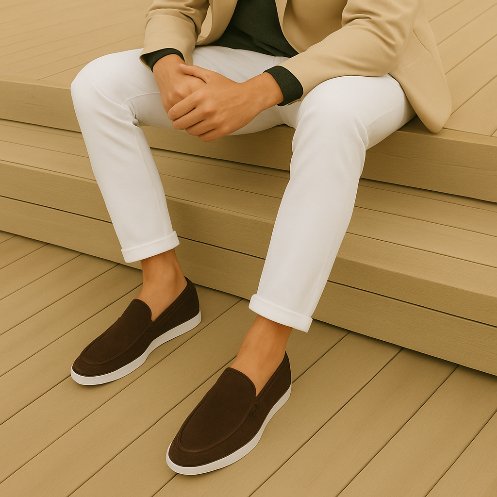 Gustavo - Mocassins de Camurça