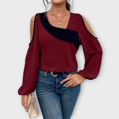 Escarlate - Blusa de Decote Quadrado