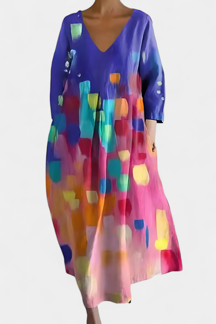 Ana - Vestido Leve com Estampa