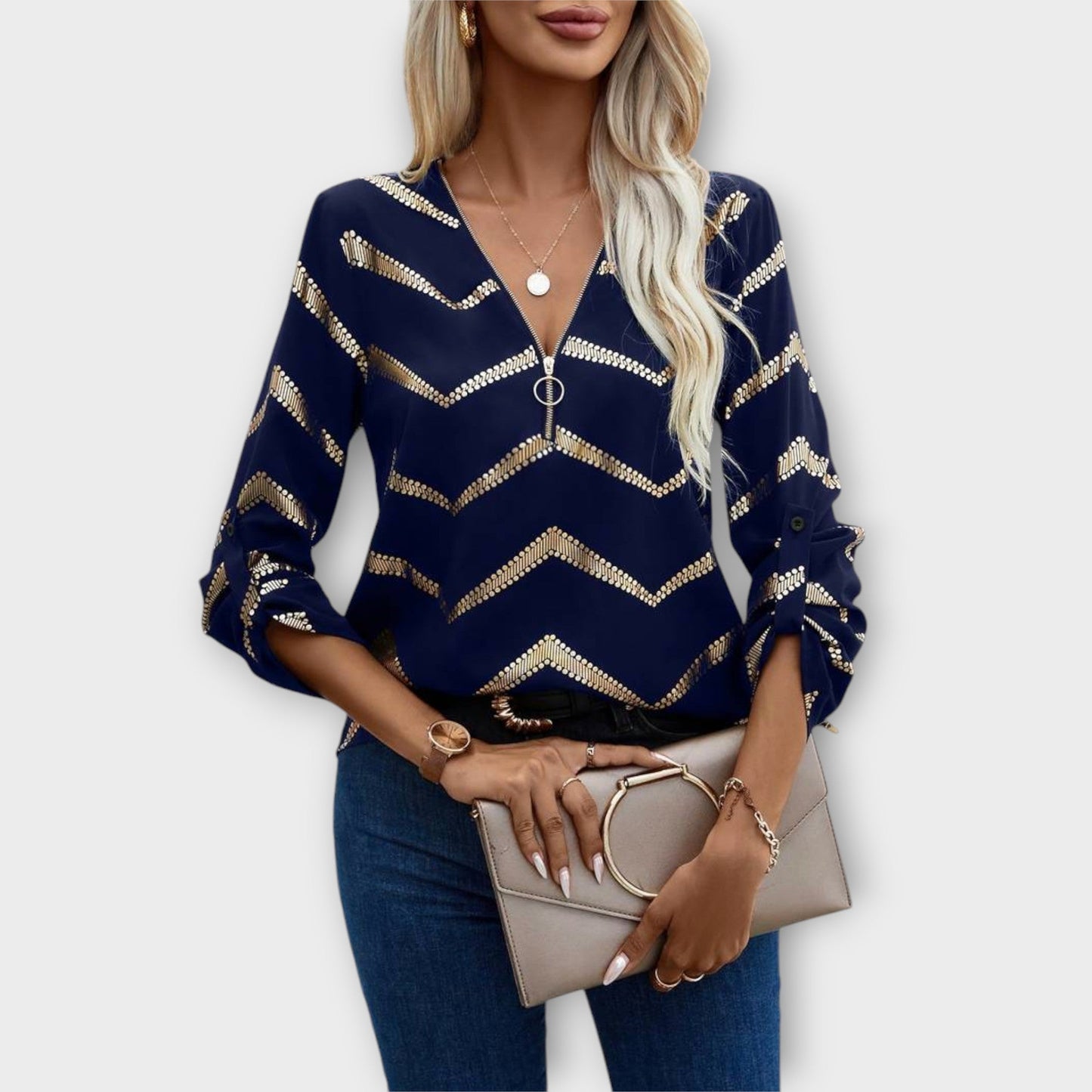 Ema - Blusa Clássica e Sofisticada