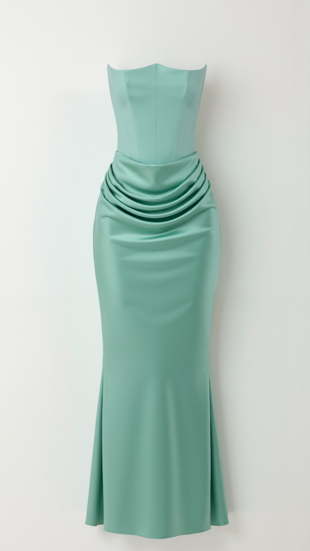 Esmeralda - Vestido Longo com Sutiã Embutido