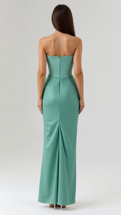 Esmeralda - Vestido Longo com Corpete