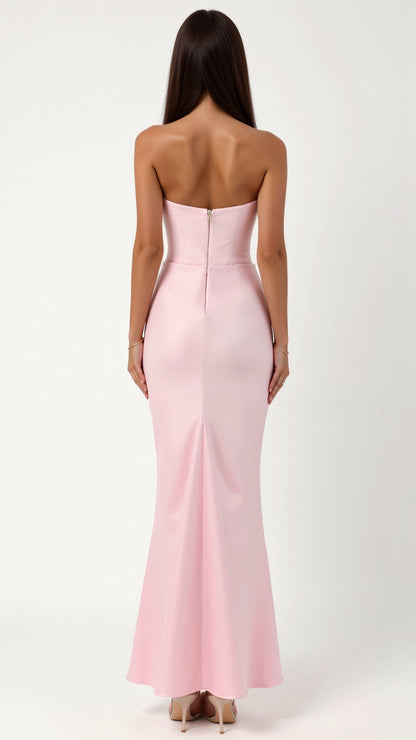 Esmeralda - Vestido Longo com Sutiã Embutido