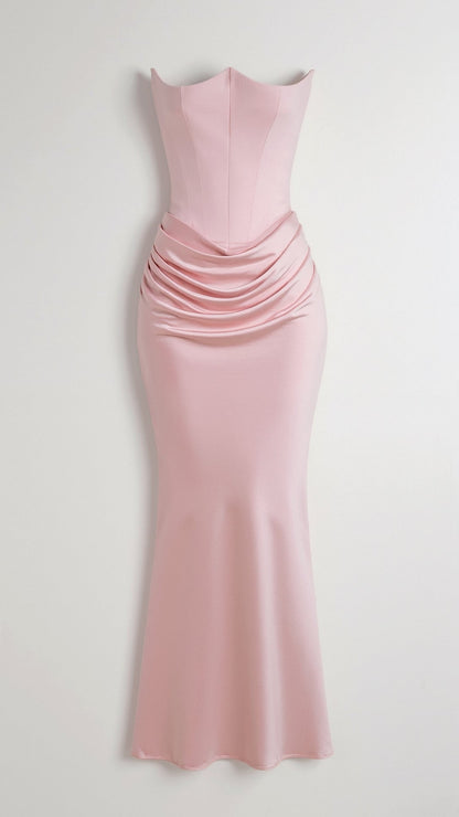 Esmeralda - Vestido Longo com Corpete