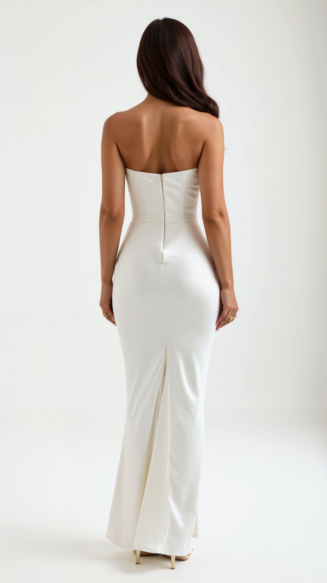 Esmeralda - Vestido Longo com Sutiã Embutido