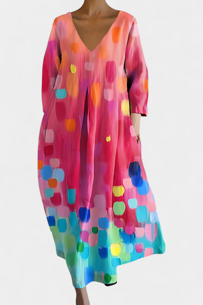 Ana - Vestido Leve com Estampa