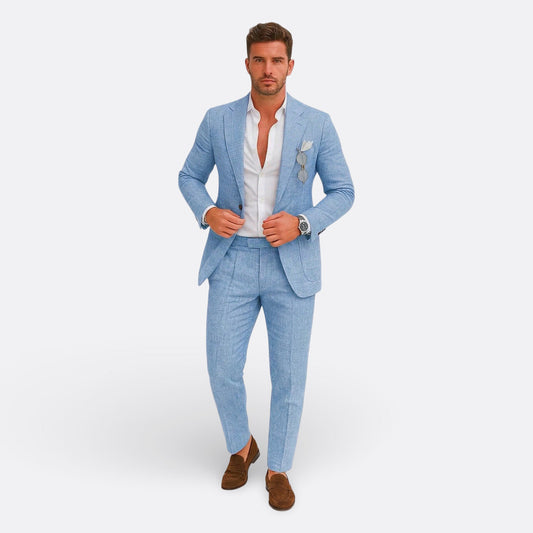 Rafael - Traje Formal Masculino de Lino