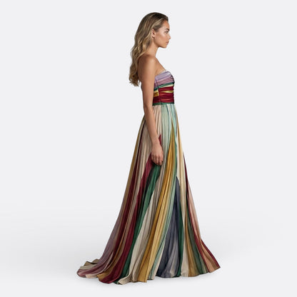 Lise - Vestido Longo Sem Alças