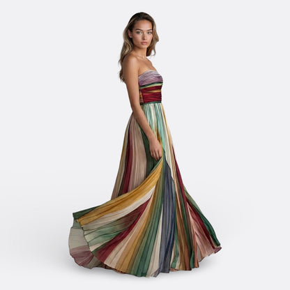 Lise - Vestido Longo Sem Alças