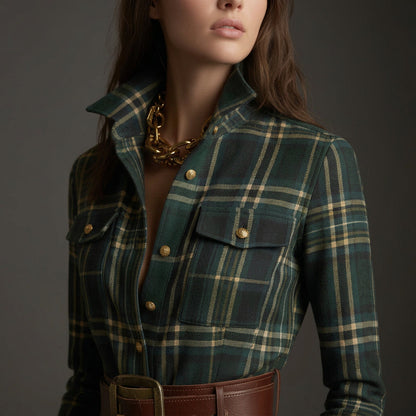 Mariana - Vestido Camisa com Cinto