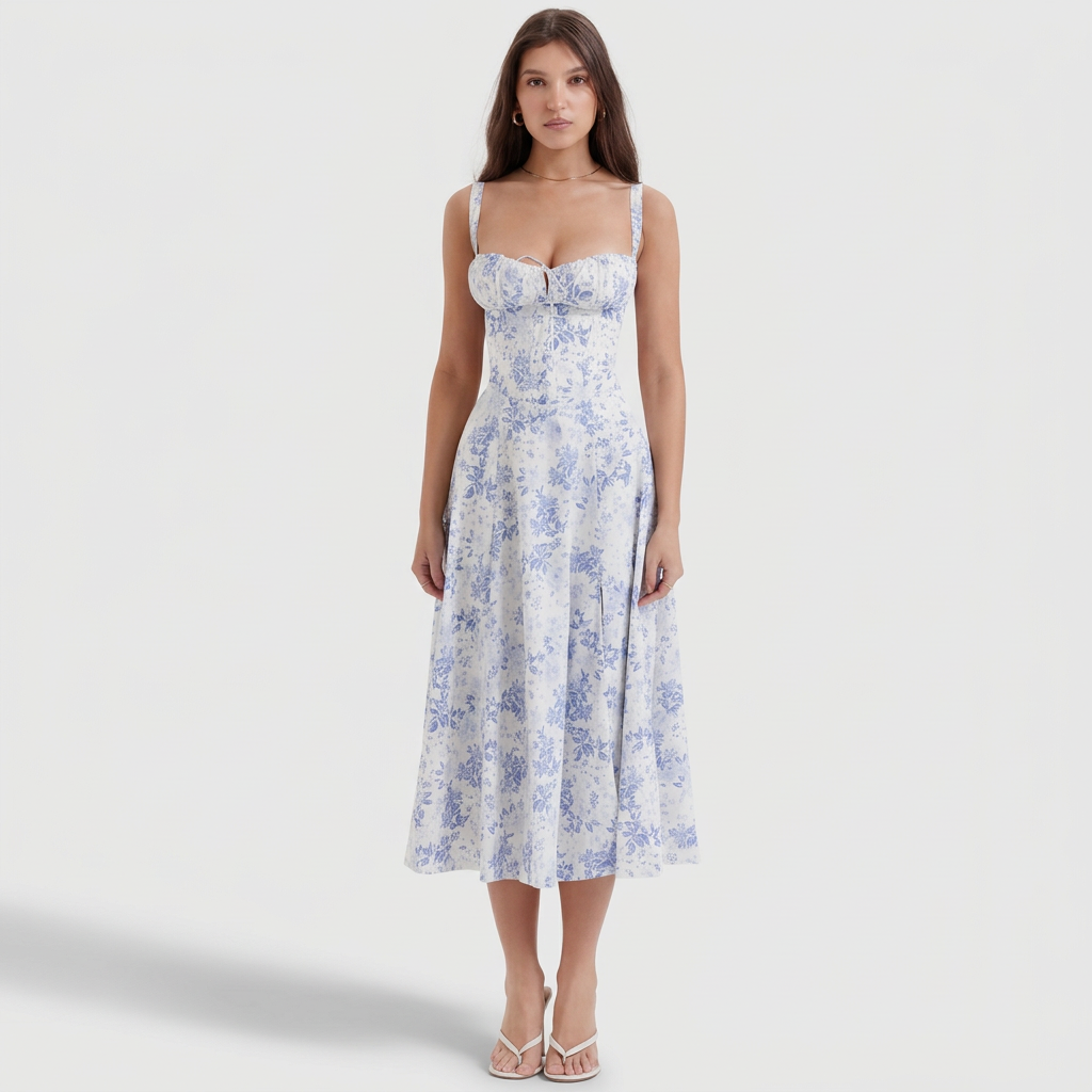 Luana - Elegante Vestido Maxi