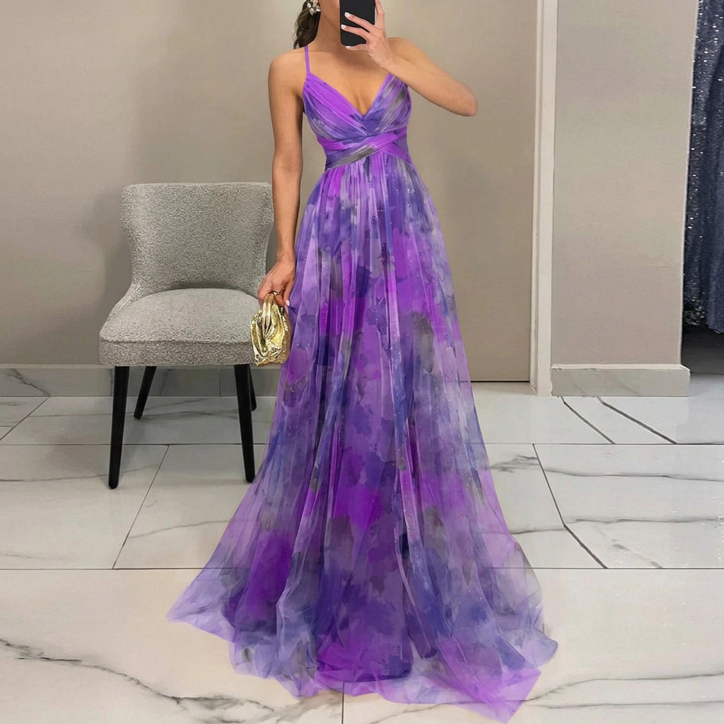Margarida - Vestido Maxi com Estampa Floral