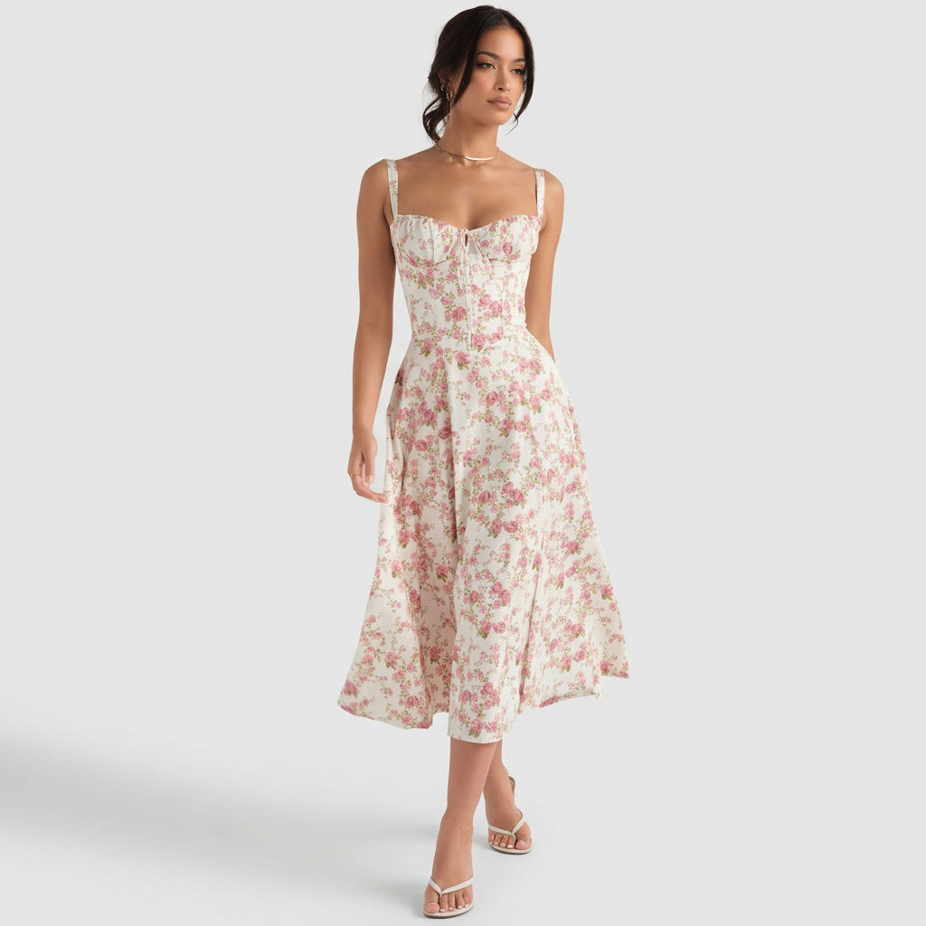 Luana - Elegante Vestido Maxi