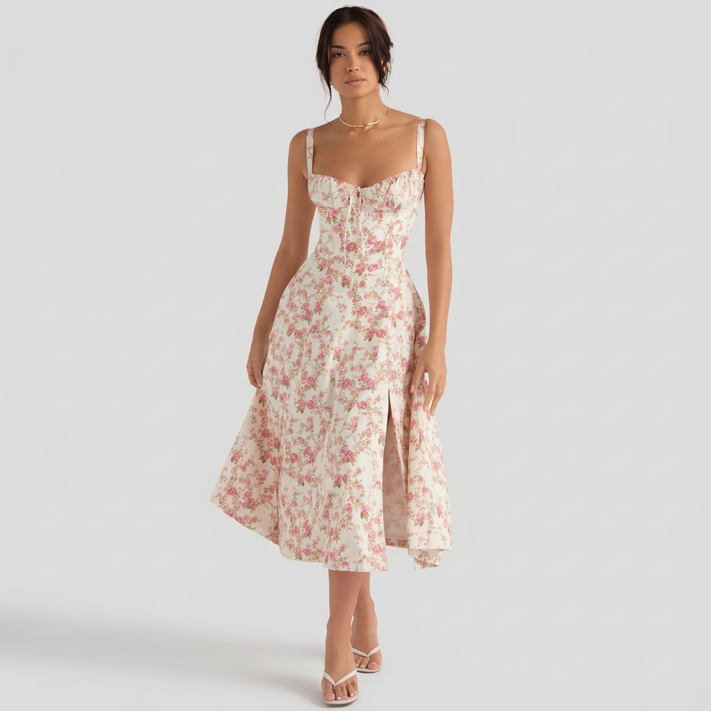 Luana - Elegante Vestido Maxi