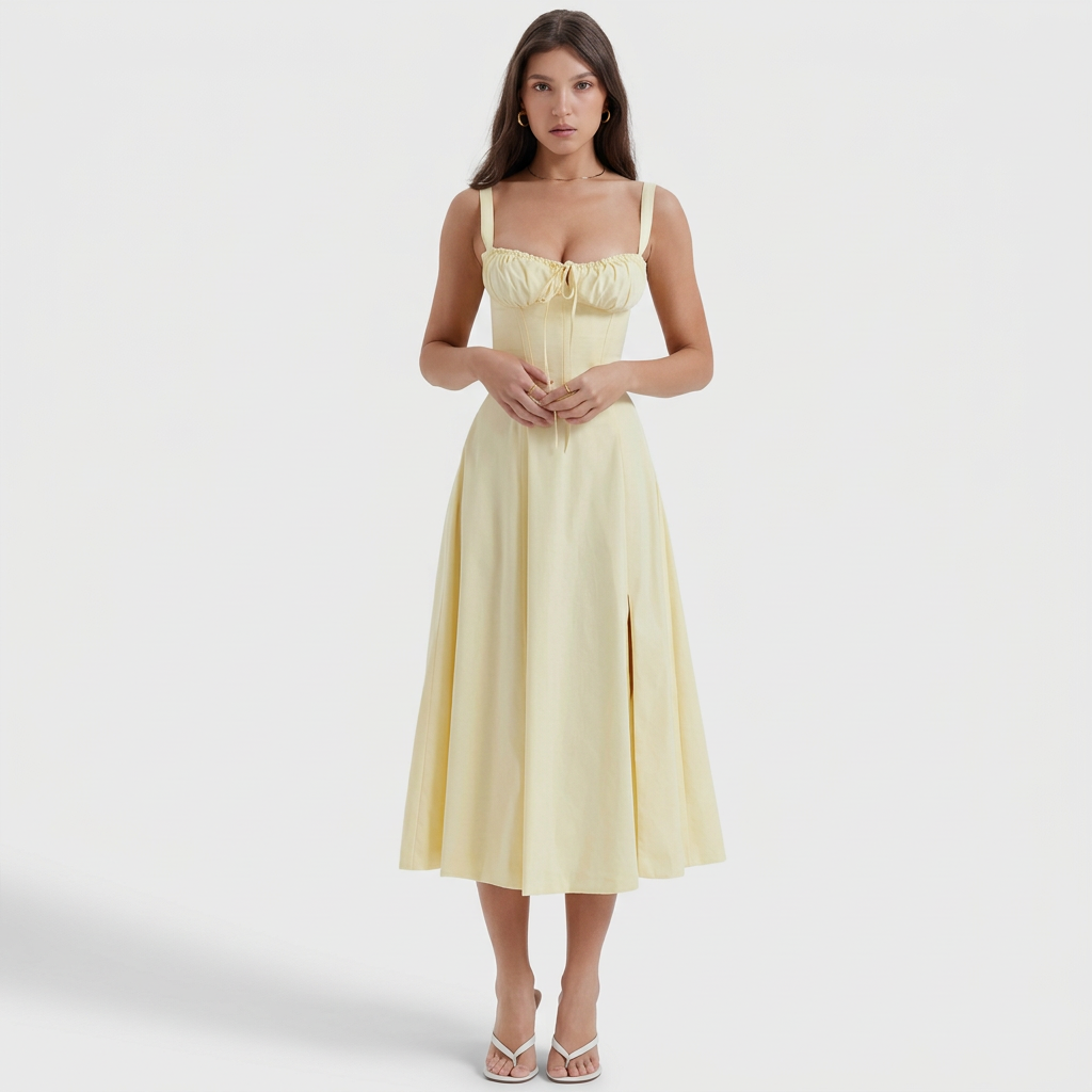 Luana - Elegante Vestido Maxi