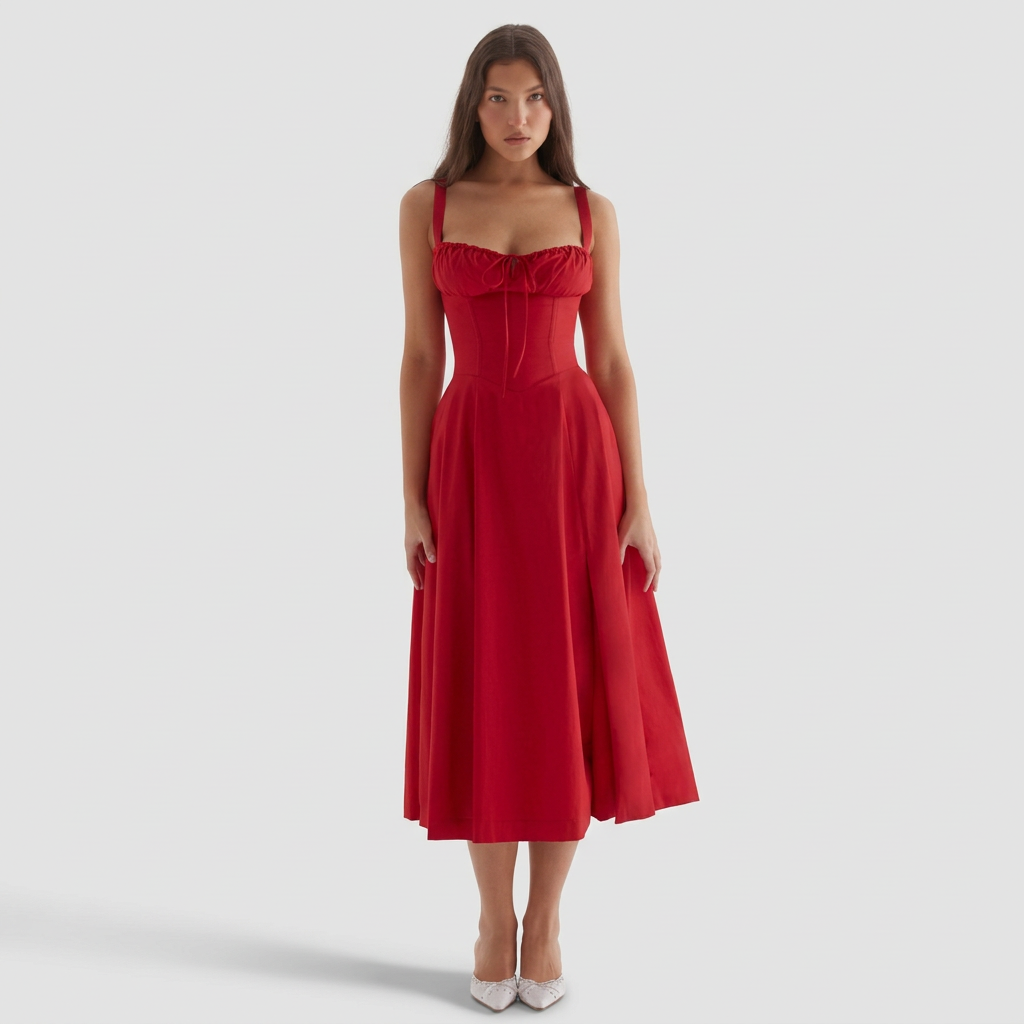 Luana - Elegante Vestido Maxi