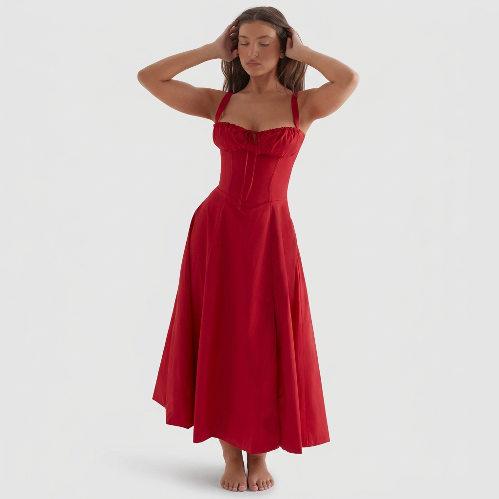 Luana - Elegante Vestido Maxi