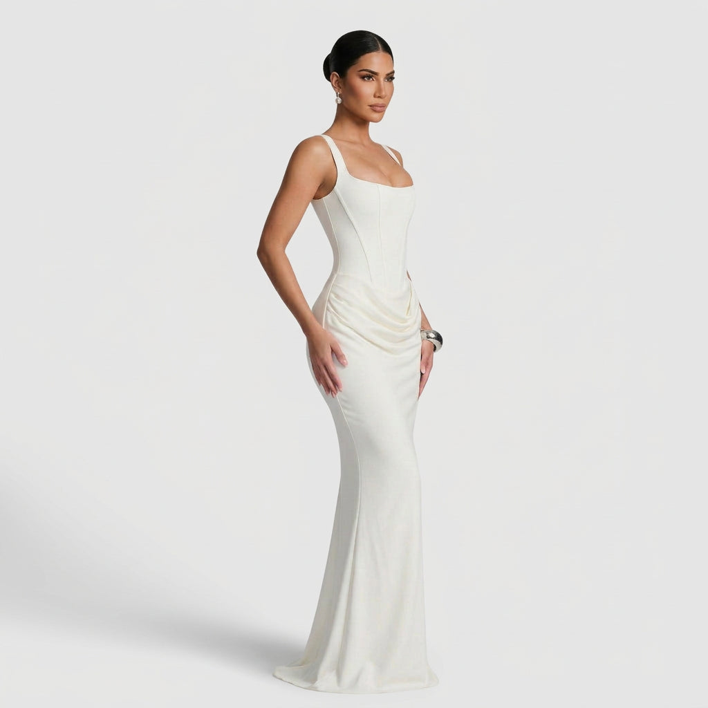 María - Elegante Vestido Maxi