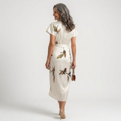 Isabel - Midi Dress with Bow