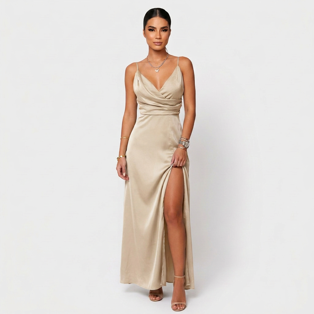 Lara - Elegante Vestido Maxi